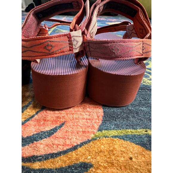NWT Teva Flatform Universal Sunscape Sandals Size 8 - Picture 6 of 8